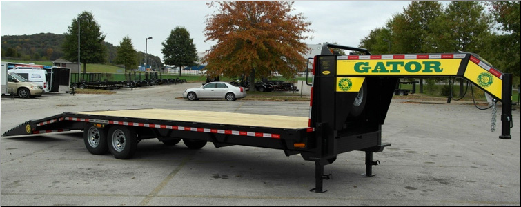 Gooseneck flat bed trailer for sale14k  Floyd County, Kentucky